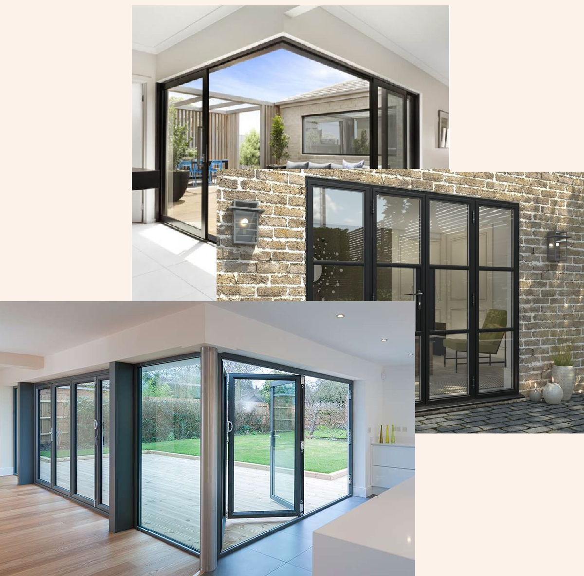 Woman enjoying food, meals in storage container, and food bowls on a table